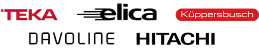 Teka - Kuppersbusch - Elica - Davoline - Hitachi service